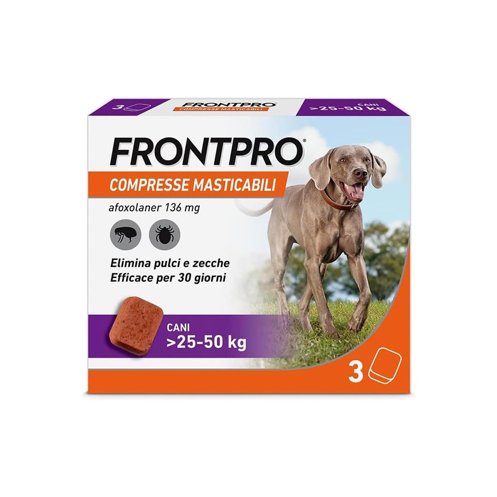 FRONTPRO DA 25 A 50 KG - 3 COMPRESSE